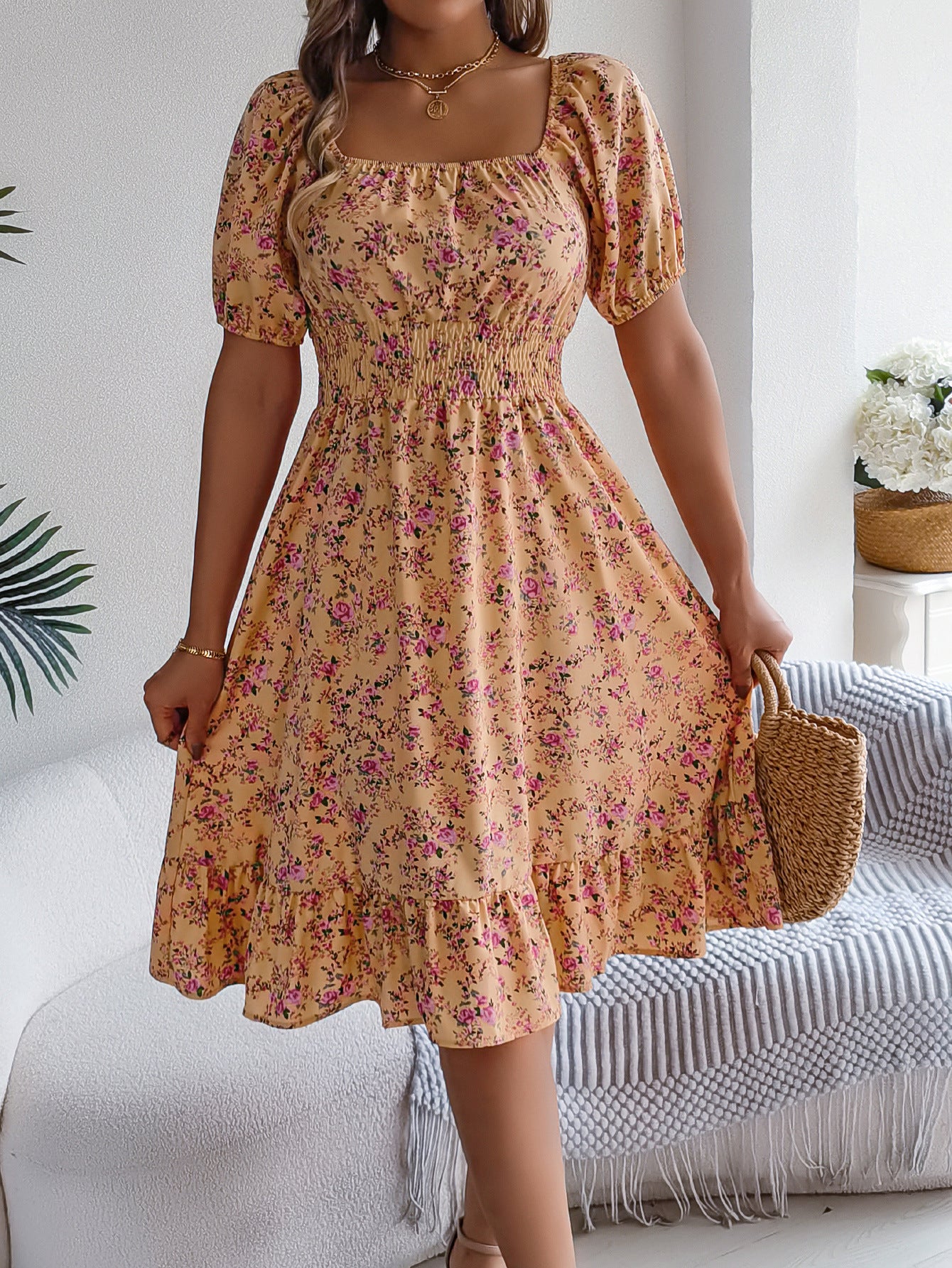 A-line dress