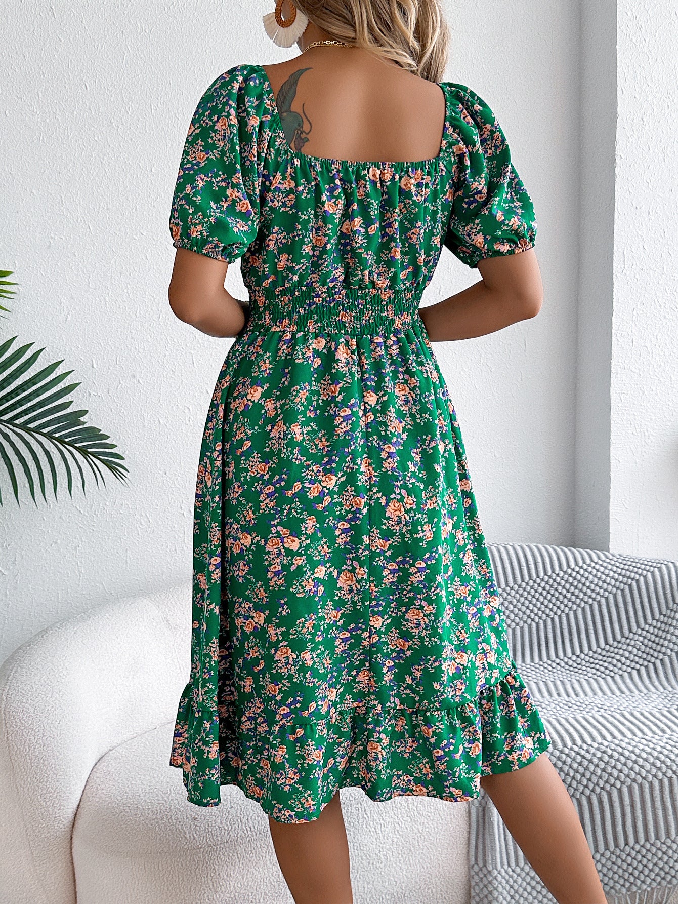 A-line dress